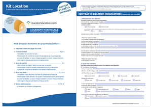 Kit de location gratuit à télécharger - contient le bail et toutes les annexes obligatoires