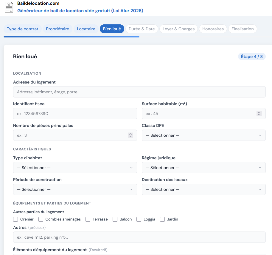 Les outils en ligne pour préparer et rédiger son bail de location